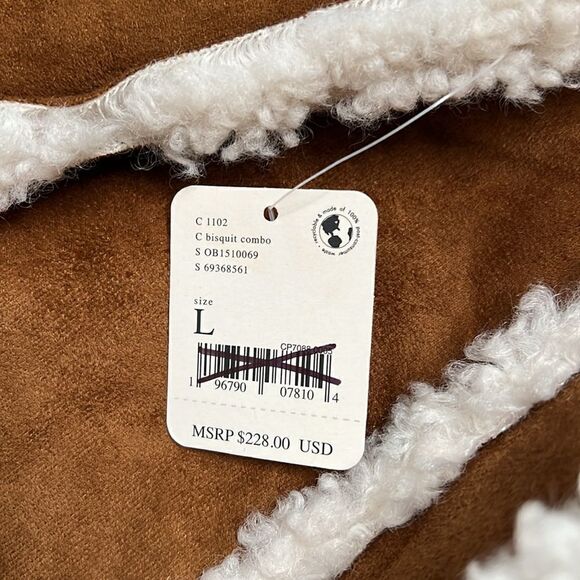 Free People Vegan Exchange Shearling Jacket - Picture 9 of 9